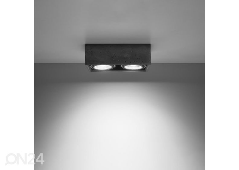 Потолочный светильник Quatro 2, бетон увеличить