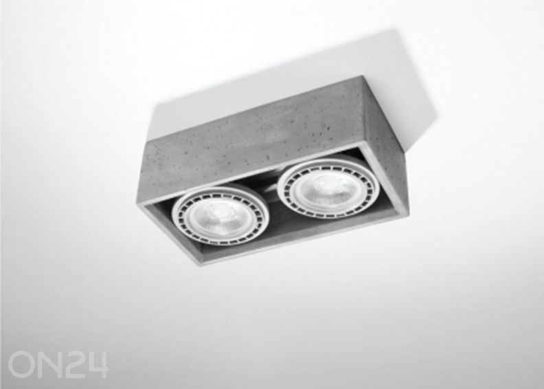 Потолочный светильник Quatro 2, бетон увеличить