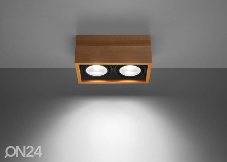 Потолочный светильник Quatro 2, натуральное дерево увеличить