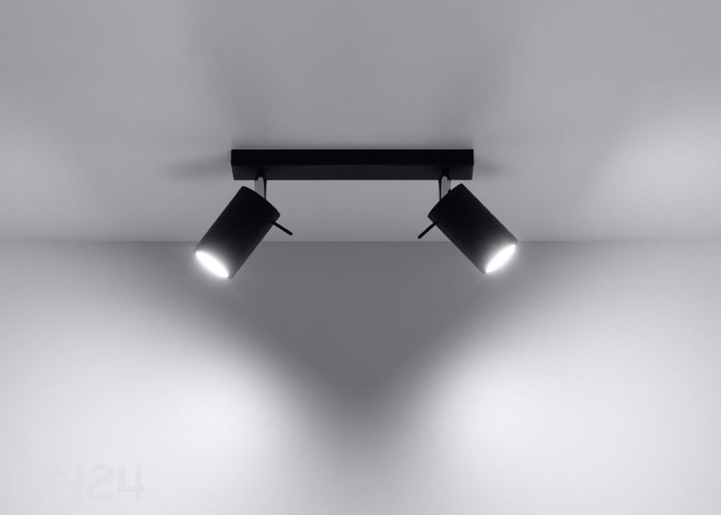 Потолочный светильник Ring 2, черный увеличить