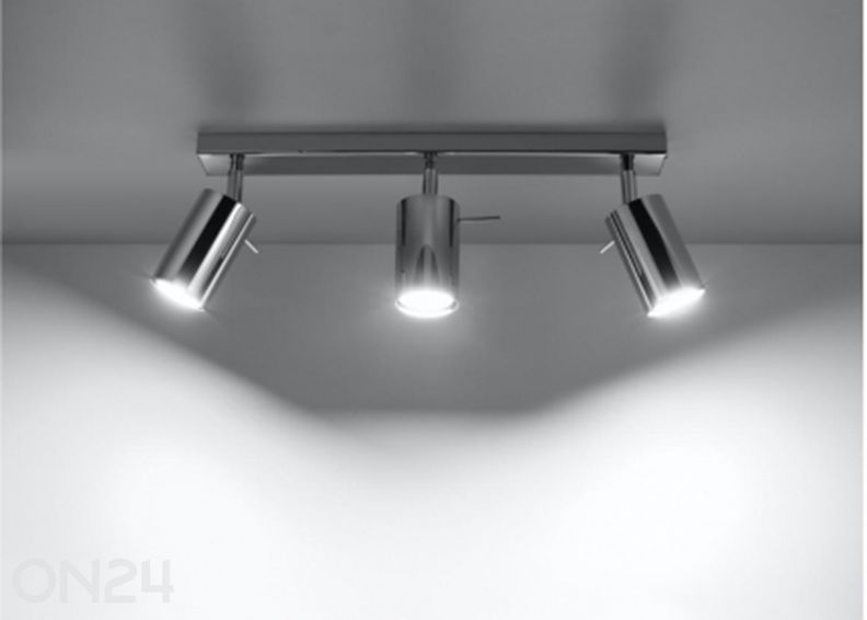 Потолочный светильник Ring 3, хром увеличить