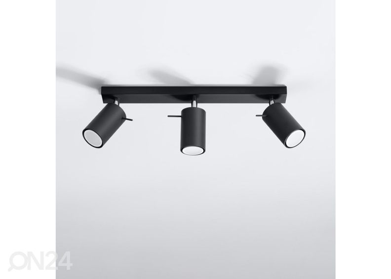 Потолочный светильник Ring 3, черный увеличить