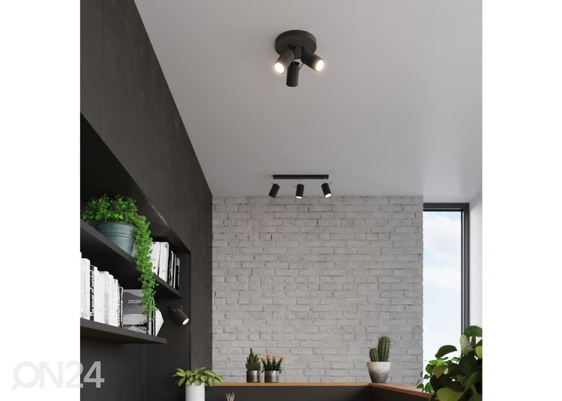 Потолочный светильник Ring 3P, черный увеличить