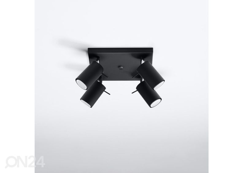 Потолочный светильник Ring 4, черный увеличить
