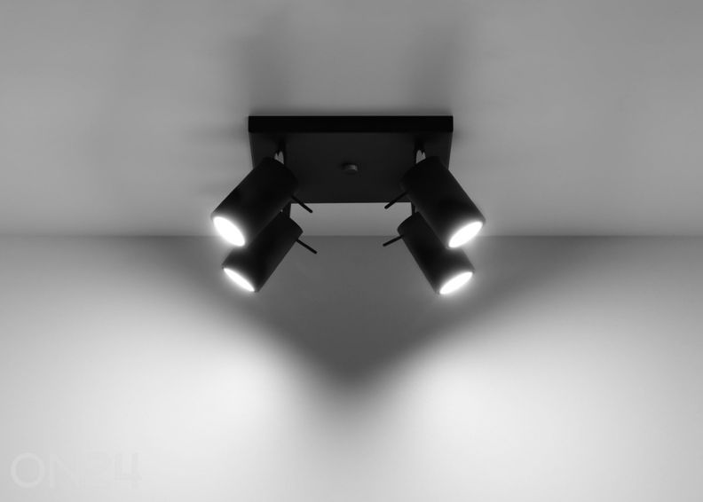 Потолочный светильник Ring 4, черный увеличить