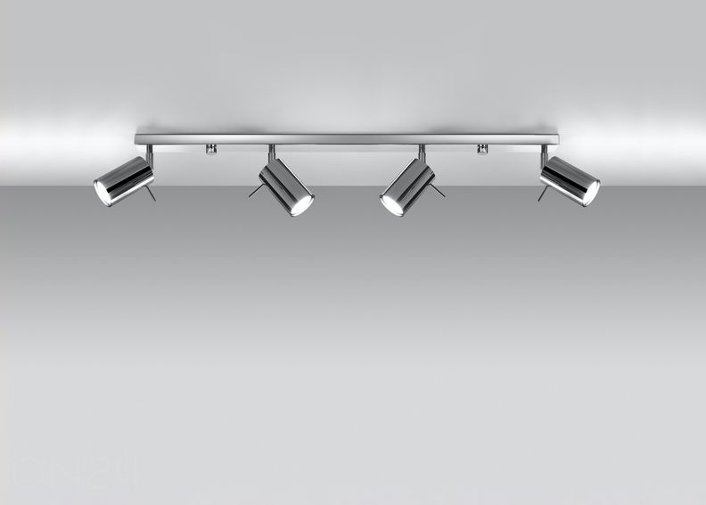 Потолочный светильник Ring 4L, хром увеличить