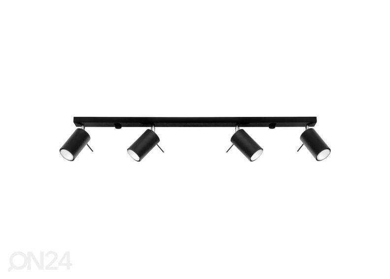 Потолочный светильник Ring 4L, черный увеличить