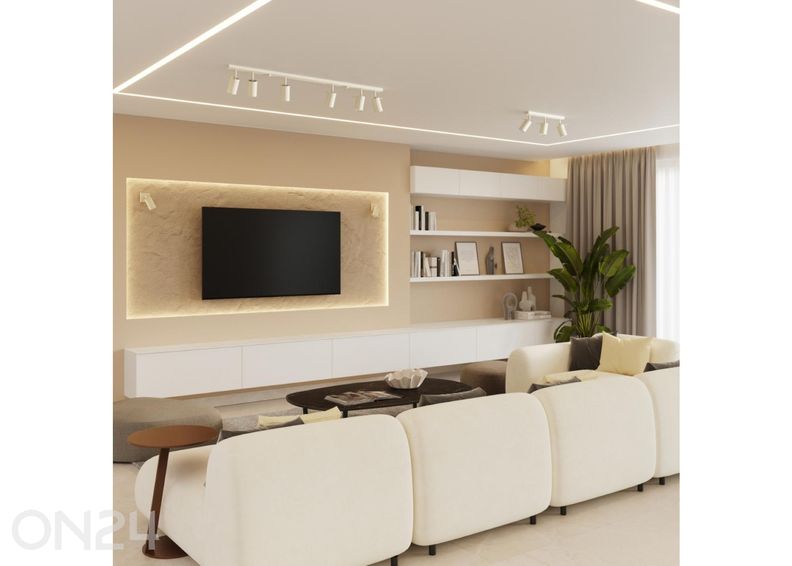 Потолочный светильник RING 6L, бежевый увеличить