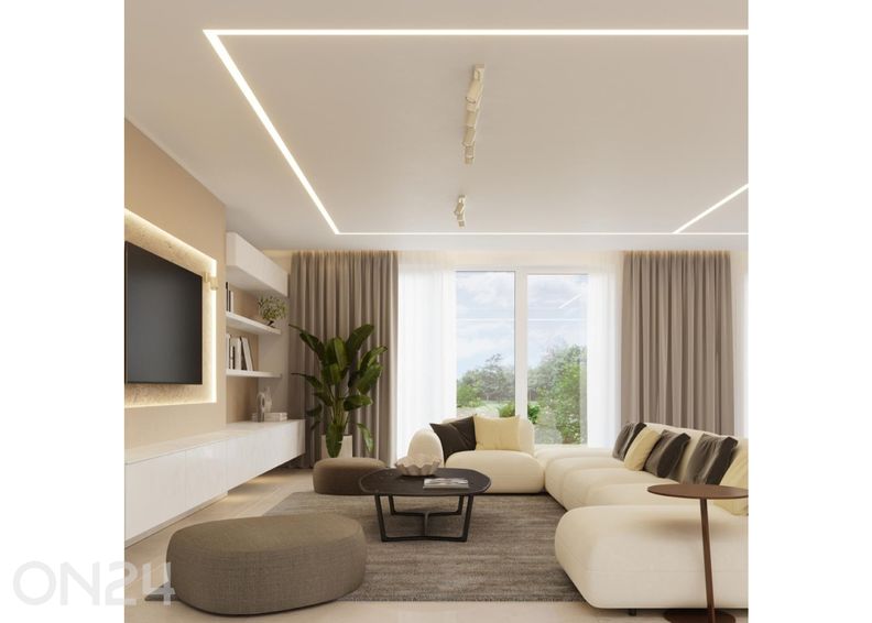 Потолочный светильник RING 6L, бежевый увеличить