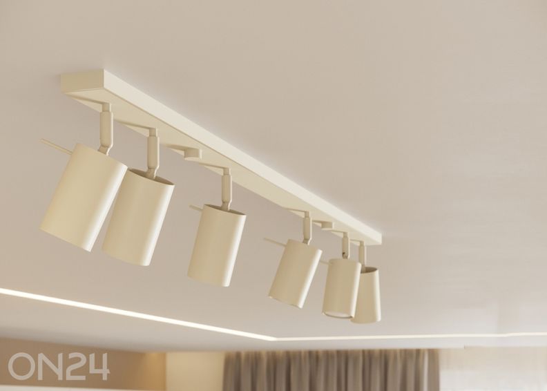 Потолочный светильник RING 6L, бежевый увеличить