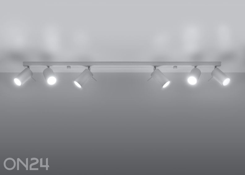 Потолочный светильник Ring 6L, белый увеличить