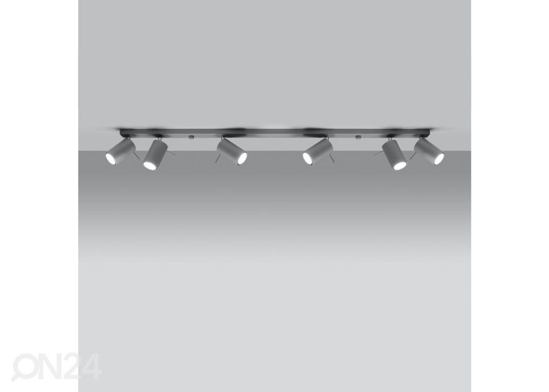 Потолочный светильник Ring 6L, серый увеличить