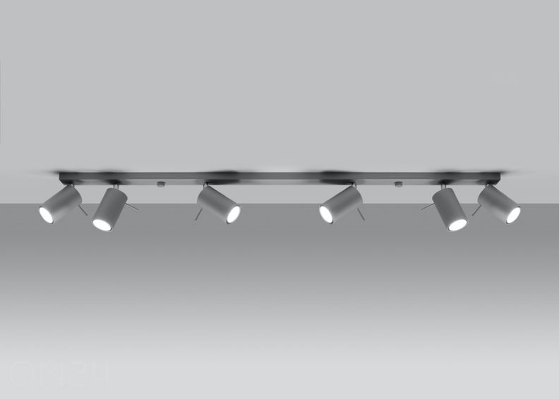 Потолочный светильник Ring 6L, серый увеличить