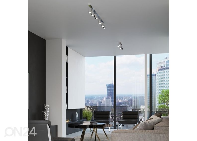 Потолочный светильник Ring 6L, хром увеличить