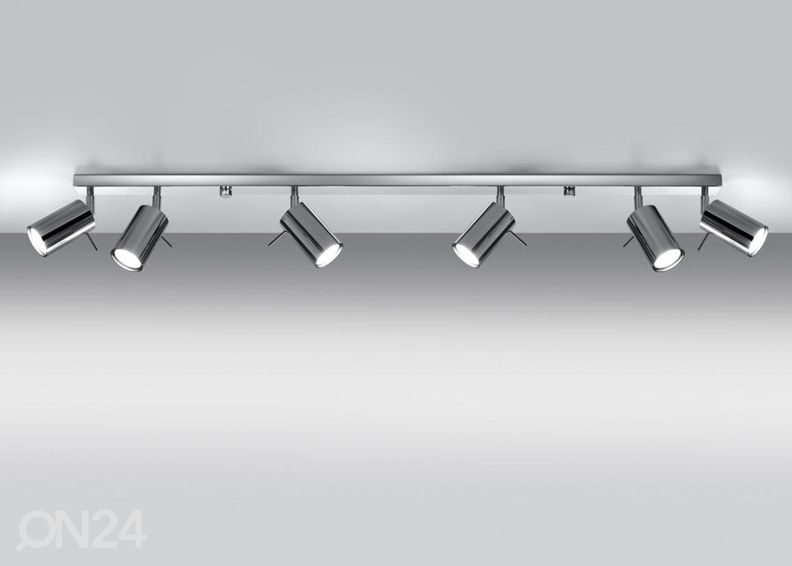 Потолочный светильник Ring 6L, хром увеличить