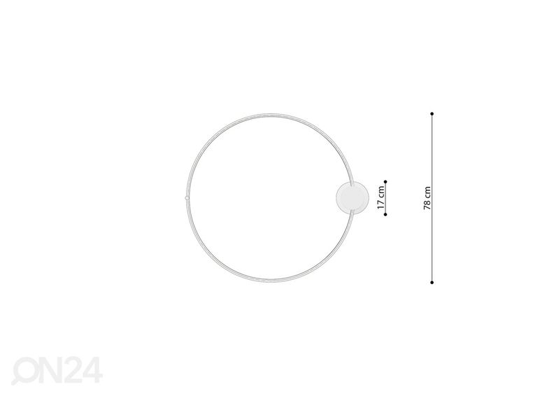 Потолочный светильник Rio 78, золотистый увеличить