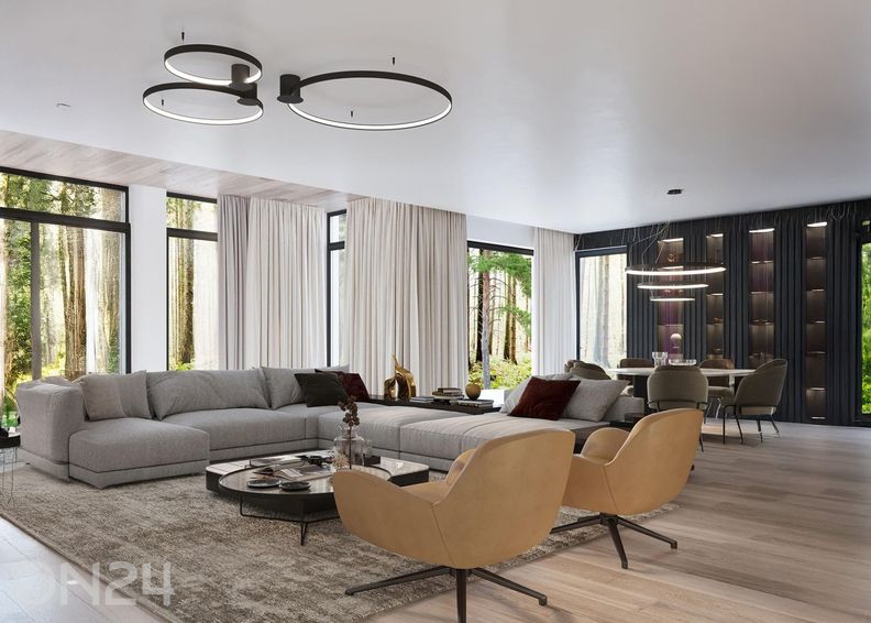 Потолочный светильник Rio 78, золотистый увеличить