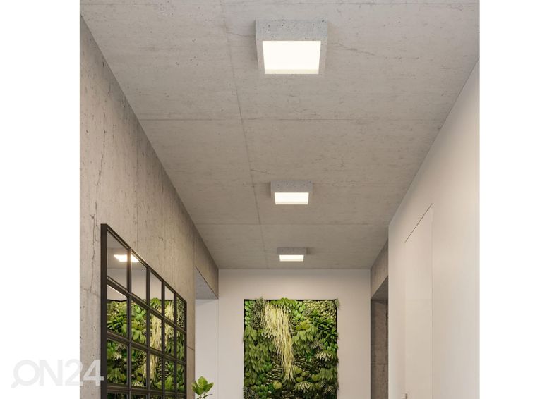 Потолочный светильник Riza, бетон увеличить