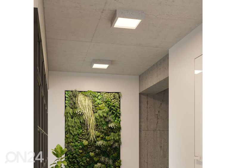 Потолочный светильник Riza, бетон увеличить