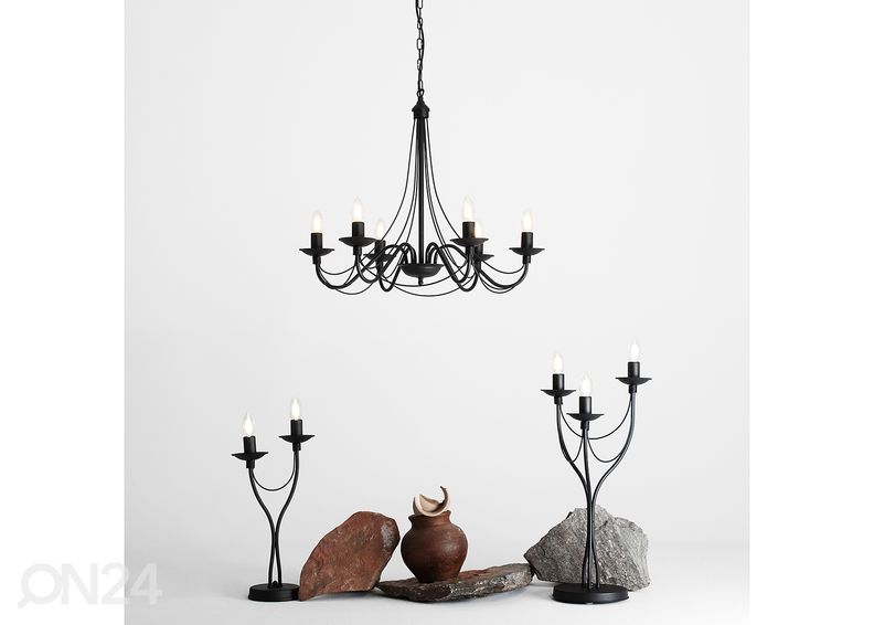 Потолочный светильник Roza, черный увеличить