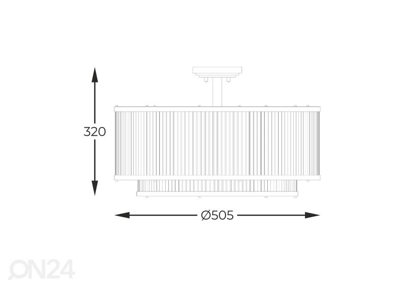 Потолочный светильник Sergio Black 6H увеличить