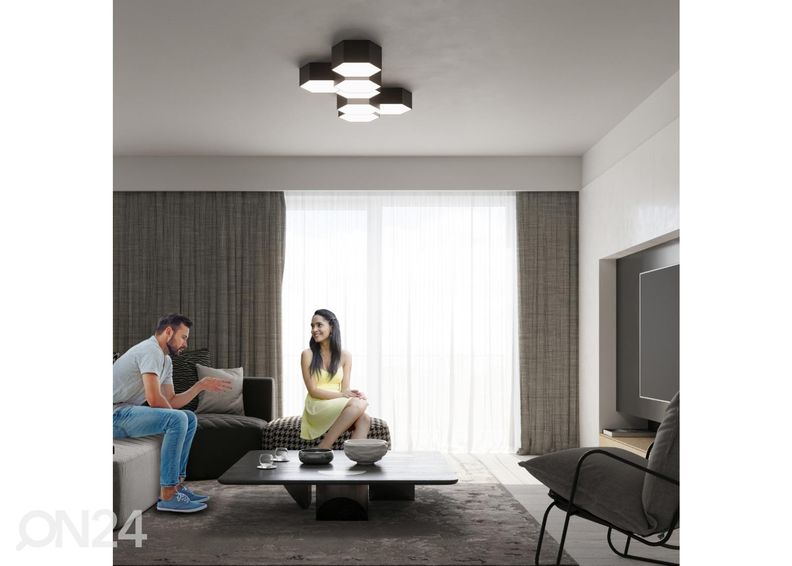 Потолочный светильник Sunde 11, черный увеличить