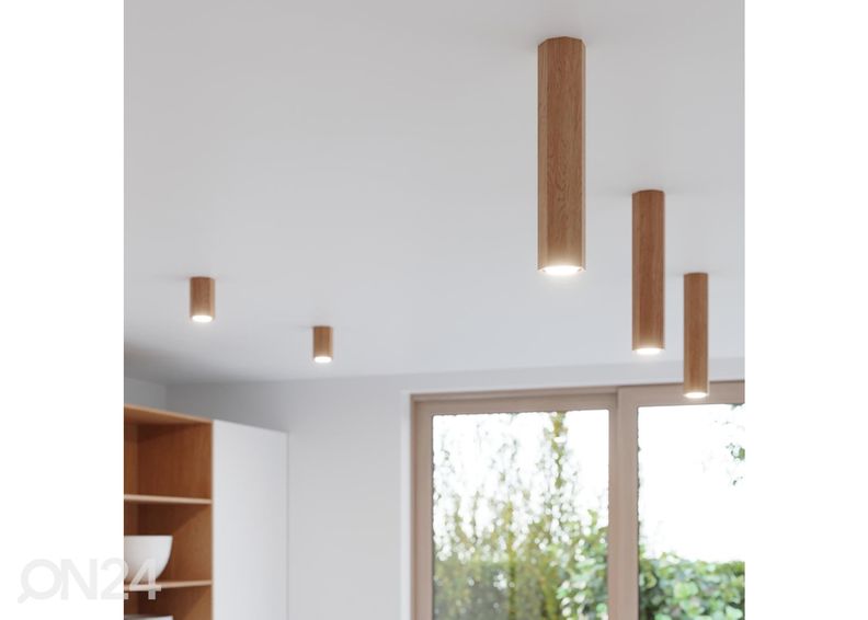 Потолочный светильник Zeke 10, дуб увеличить