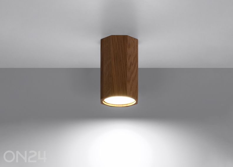 Потолочный светильник Zeke 10, дуб увеличить