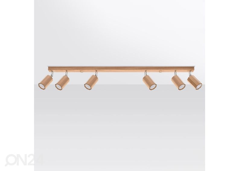 Потолочный светильник Zeke 6, дуб увеличить