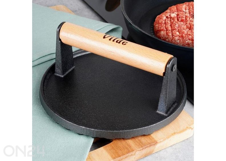 Пресс из чугуна для бургеров , Ø 17,5 см увеличить