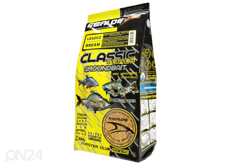 Прикормка для рыб genlog classic 1 кг лещ увеличить