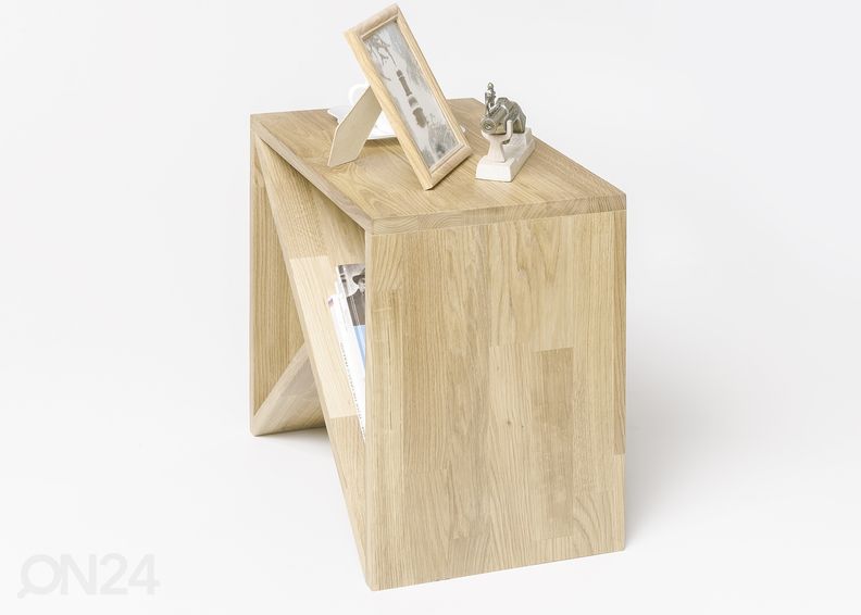 Прикроватная тумба из массива дуба Hans3, белое масло увеличить