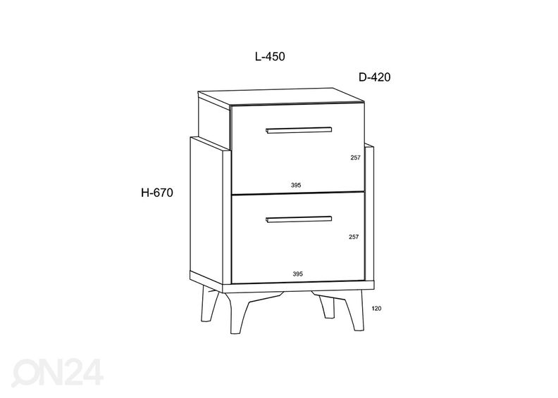 Прикроватная тумба Blarney увеличить