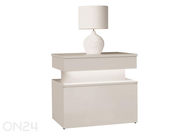 Прикроватная тумба Glossa 55 cm + LED увеличить