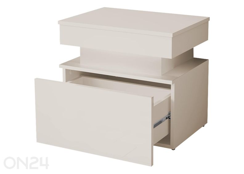 Прикроватная тумба Glossa 55 cm + LED увеличить