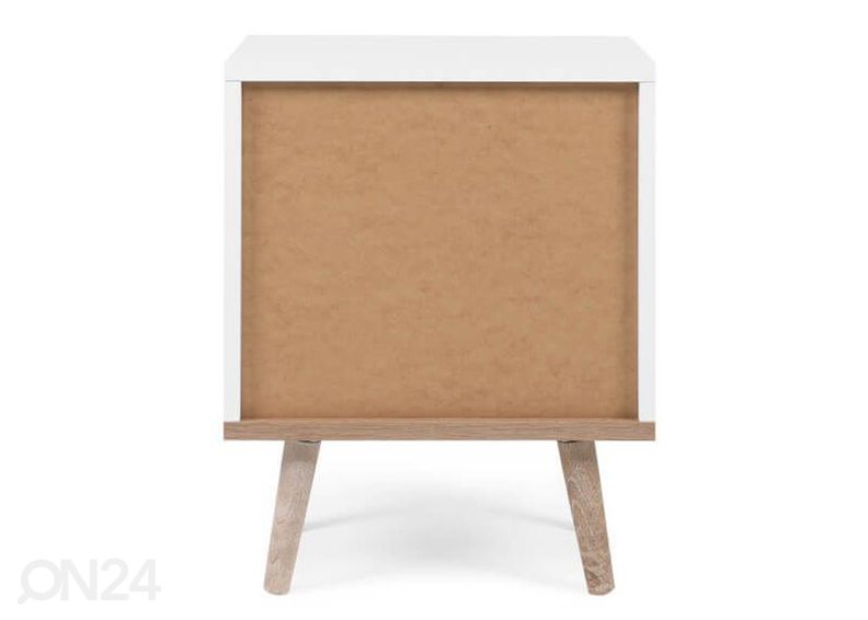 Прикроватная тумба Göteborg белый/сонома дуб увеличить