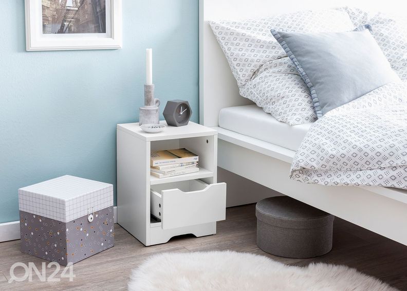Прикроватная тумба Nacht, белый увеличить
