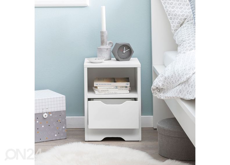 Прикроватная тумба Nacht, белый увеличить