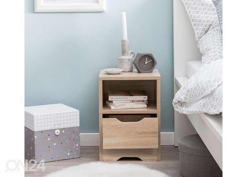Прикроватная тумба Nacht, сонома дуб увеличить