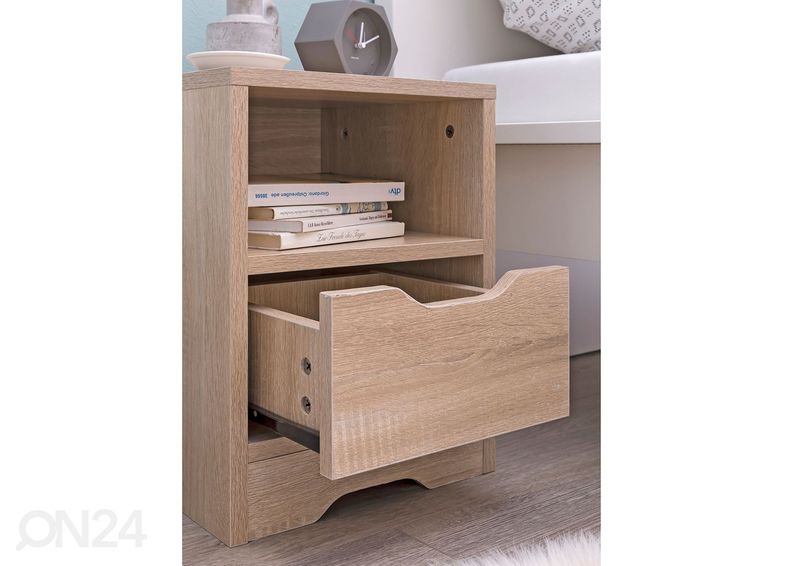 Прикроватная тумба Nacht, сонома дуб увеличить