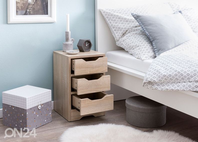 Прикроватная тумба Nacht, сонома дуб увеличить