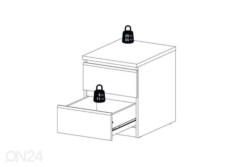 Прикроватная тумба Naia увеличить
