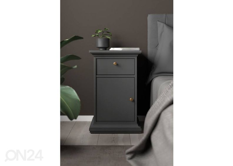 Прикроватная тумба Paris 40 cm, серый матовый увеличить