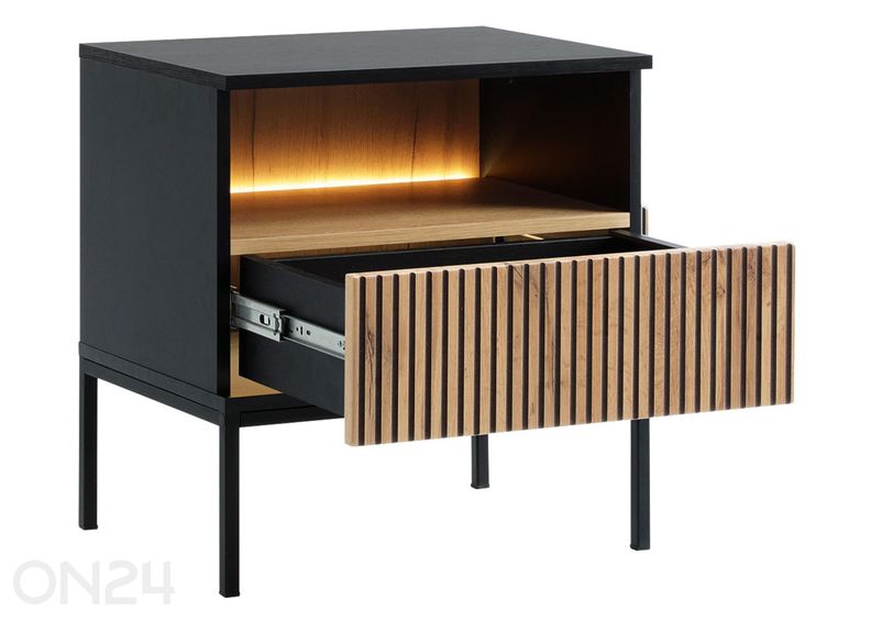 Прикроватная тумба Senato 54 см + LED увеличить