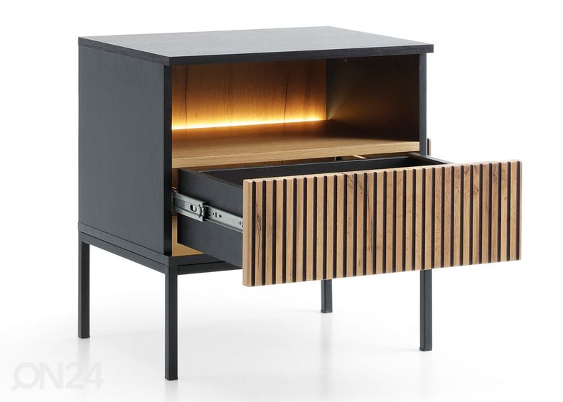 Прикроватная тумба Senato 54 cm + LED увеличить