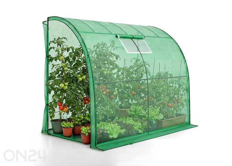 Пристенная теплица 2 м² увеличить