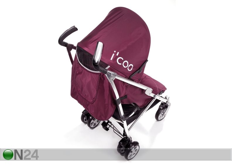 Прогулочная коляска I'Coo Pluto Plum увеличить