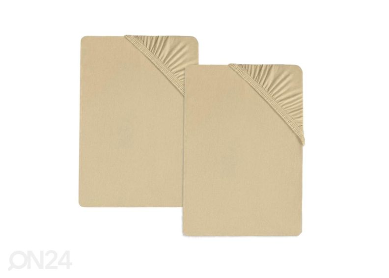 Простыня на резинке Bradley, 90х200х25 см, в текстильном чехле, 2 шт увеличить