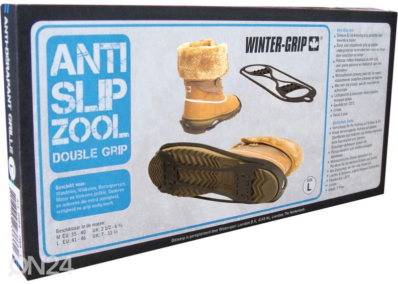 Противоскользящие подошвы Double Grip Winter-grip 35-40 увеличить