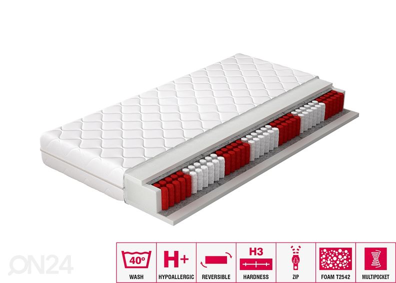 Пружинный матрас Apollo Pocket 90x200 cm увеличить